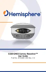 Hemisphere GPS S320 GNSS User Manual preview