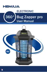 HEMiUA Bug Zapper pro User Manual preview