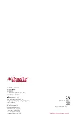 Предварительный просмотр 132 страницы HemoCue HbA1c 501 Operating Manual