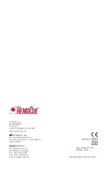 Предварительный просмотр 264 страницы HemoCue HbA1c 501 Operating Manual