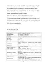 Preview for 18 page of Henan Oceanus Import & Export OC-F08 Operating Manual