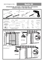 Предварительный просмотр 1 страницы Henderson Rustic 80 Fitting Instructions