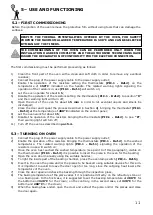 Предварительный просмотр 11 страницы Hendi 226681 Instructions For Use And Maintenance Manual