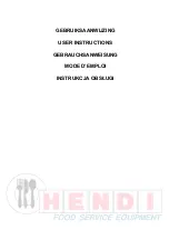 Preview for 3 page of Hendi 239308 User Instructions