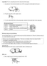 Preview for 12 page of Hendi 239483 User Instructions