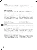 Preview for 42 page of Hendi 3500D XL User Manual