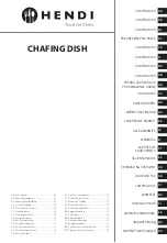 Hendi CHAFING DISH User Manual preview