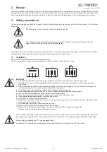 Preview for 2 page of hendor D110 Series Operation Manual