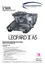 Предварительный просмотр 1 страницы Heng Long LEOPARD II A5 Instruction Manual