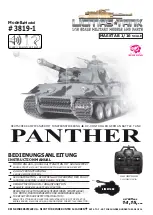 Heng Long PANTHER 3819-1 Instruction Manual preview