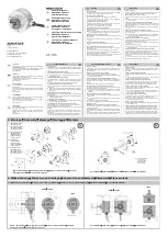 Preview for 1 page of Hengstler AR 60 Installation Instructions