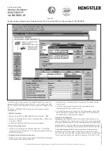 Preview for 4 page of Hengstler RX70TPRX /RX 71TP Installation Instructions Manual