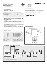 Preview for 6 page of Hengstler RX70TPRX /RX 71TP Installation Instructions Manual