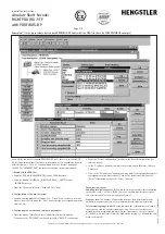 Preview for 8 page of Hengstler RX70TPRX /RX 71TP Installation Instructions Manual