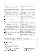 Предварительный просмотр 6 страницы Hengstler Tico 731.1 Operating Instructions Manual