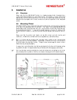 Preview for 19 page of Hengstler XPM 200HR Operating Manual