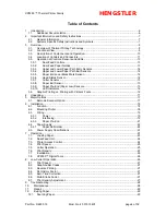 Preview for 4 page of Hengstler XPM 80 Operating Manual