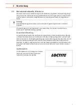 Предварительный просмотр 7 страницы Henkel 1880232 Operating Manual