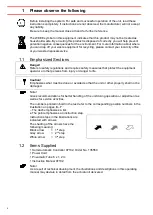 Предварительный просмотр 4 страницы Henkel Loctite 135550 Operating Manual