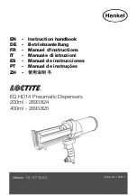 Henkel Loctite EQ HD14 Instruction Handbook Manual preview