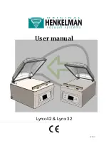 Preview for 1 page of Henkelman Lynx 32 User Manual