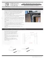 Предварительный просмотр 13 страницы Henley Stove Eden 5kW Installation And Operating Manual