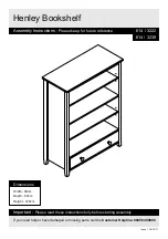 Предварительный просмотр 1 страницы Henley 614/3222 Assembly Instructions Manual