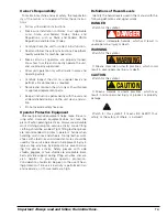 Preview for 5 page of HENNESSY INDUSTRIES Coats 885 Safety Instructions, Set Up Instructions, Operation Instructions, Maintenance Instructions