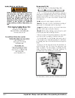 Preview for 4 page of HENNESSY INDUSTRIES Coats Rim Clamp RC150EX Operating Instructions Manual