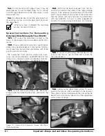 Preview for 12 page of HENNESSY INDUSTRIES Coats Rim Clamp RC150EX Operating Instructions Manual