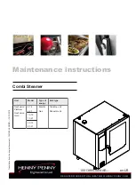 Preview for 1 page of Henny Penny 10.15 Maintenance Instruction