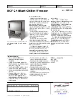 Henny Penny BCF-24 Specification Sheet preview