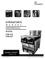 Henny Penny CFE-415 Operator'S Manual preview