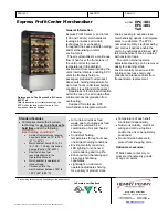 Henny Penny Express Profit Center Merchandiser EPC-301 Specification Sheet preview