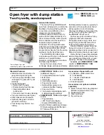 Henny Penny ODE-323 electri Specification Sheet preview