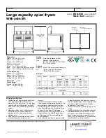 Preview for 2 page of Henny Penny OEA-342 Specification Sheet