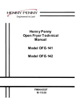 Preview for 1 page of Henny Penny OFE-141 Manual