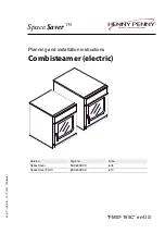 Henny Penny SPACE SAVER 605ESC63XXXX Planning And Installation Manual preview