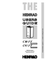 Henrad C95 FF User Manual preview