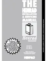 Henrad CC 100 FF Installation And Servicing Manual preview