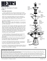 Henri Studio 5705F7 Assembly Instructions preview