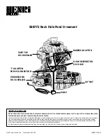 Предварительный просмотр 1 страницы Henri Studio Rock Falls 5887F2 Assembly Instructions