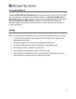 Preview for 3 page of Henry Schein 112-7157 Quick Start Manual