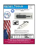 Preview for 1 page of Henry Tools 47 GL General Safety And Maintenance Manual