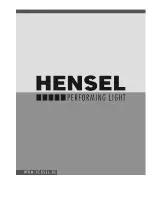 Preview for 92 page of Hensel-Visit CITO 500 User Manual