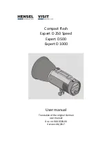 Preview for 1 page of Hensel-Visit Expert D 1000 User Manual