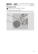 Preview for 27 page of Hensel-Visit Expert D 1000 User Manual