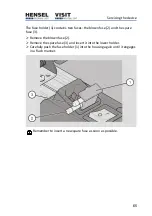 Preview for 65 page of Hensel-Visit Expert D 1000 User Manual