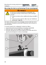 Preview for 38 page of Hensel-Visit FORIS 1000 User Manual