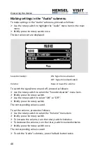 Preview for 46 page of Hensel-Visit FORIS 1000 User Manual